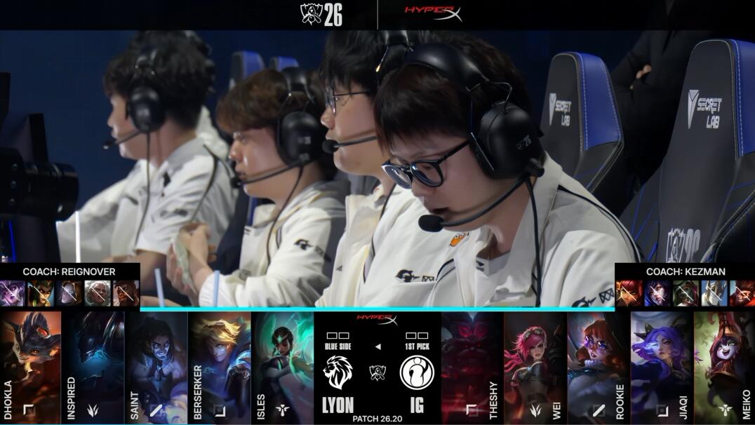 BJL平台集团 IG vs LYON 手感火热 IG能否继续强势